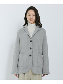 【L'EQUIPE】ウールジャガードニットジャケット 詳細画像 ブラック 11