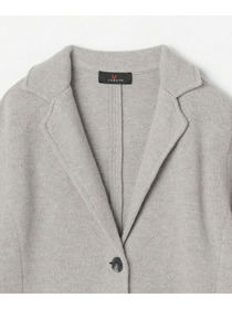 【L'EQUIPE】ウールジャガードニットジャケット 詳細画像 ブラック 16