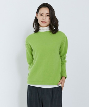 【L'EQUIPE】クーマラムニットプルオーバー 詳細画像 ライム 1