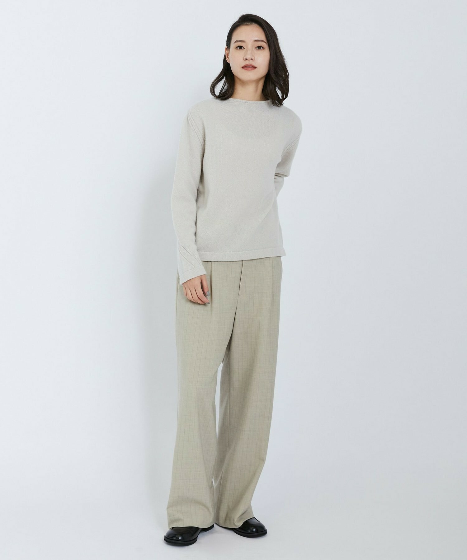 【L'EQUIPE】クーマラムニットプルオーバー 詳細画像 ライム 1