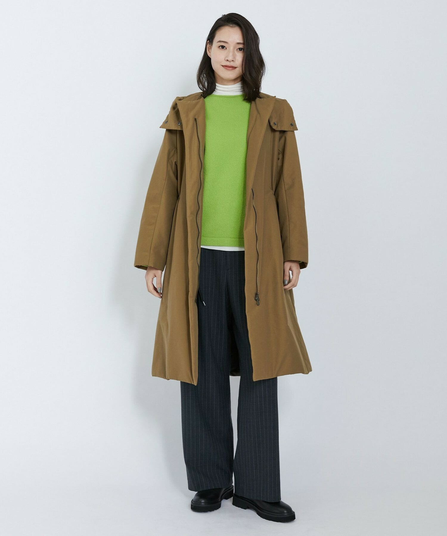 【L'EQUIPE】クーマラムニットプルオーバー 詳細画像 ライム 13