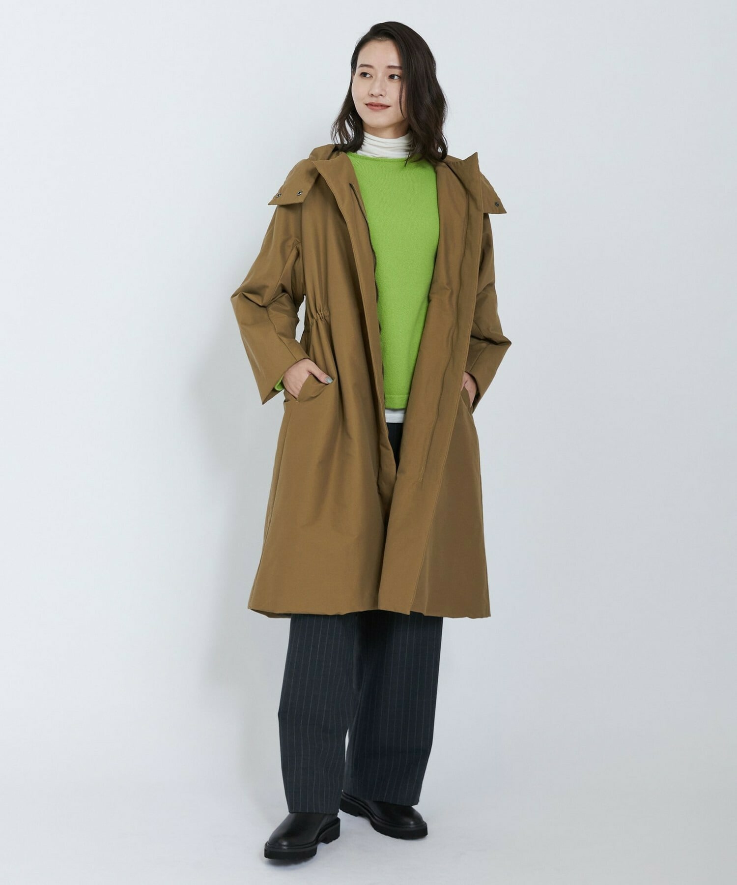 【L'EQUIPE】クーマラムニットプルオーバー 詳細画像 ライム 14