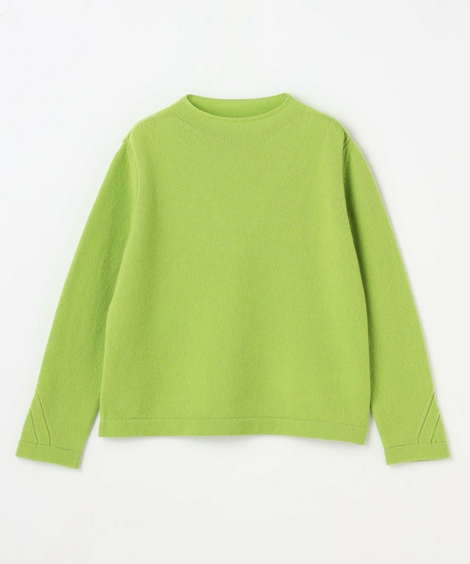 【L'EQUIPE】クーマラムニットプルオーバー 詳細画像 ライム 15