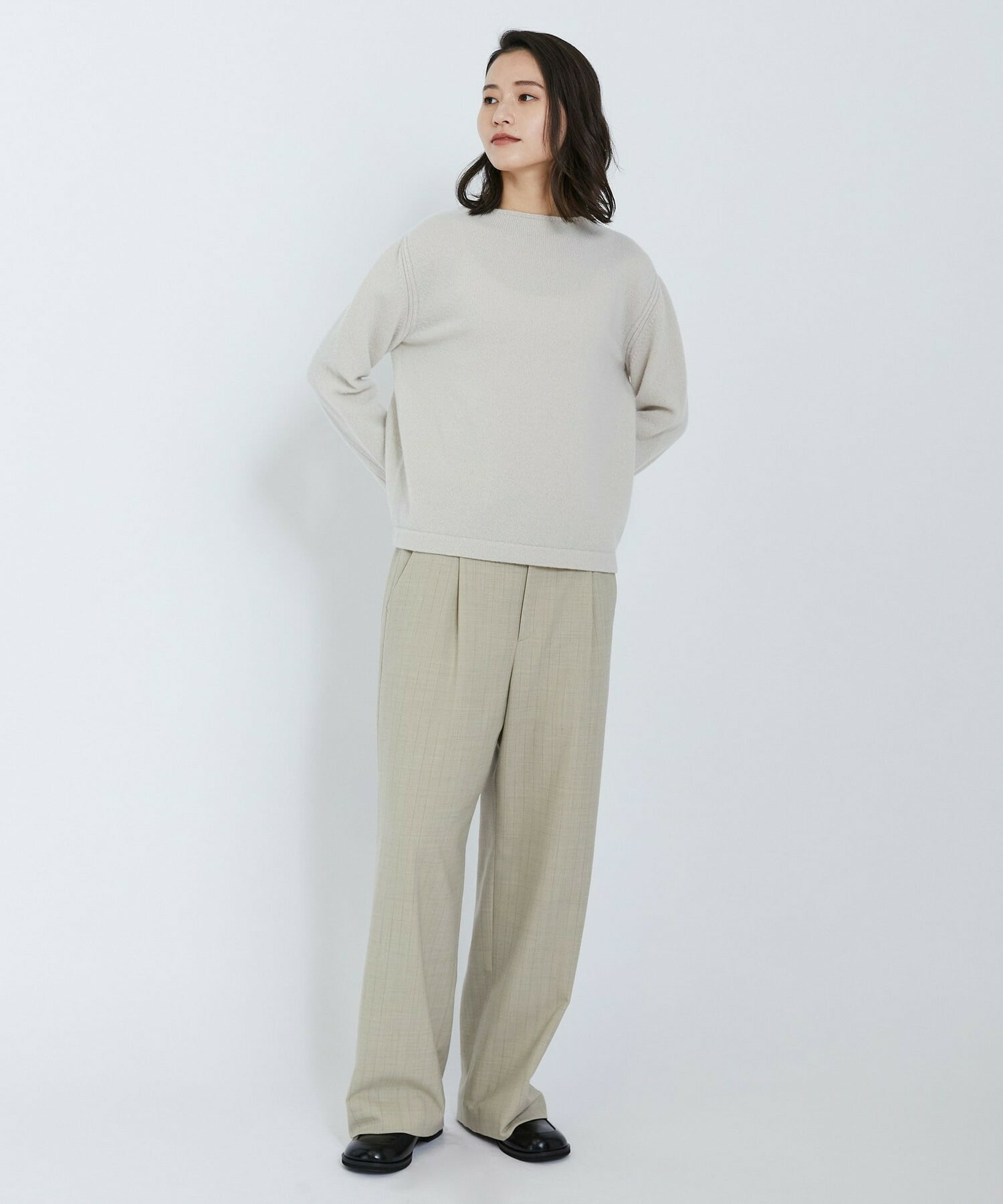 【L'EQUIPE】クーマラムニットプルオーバー 詳細画像 ライム 3