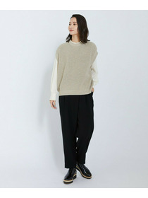 【L'EQUIPE】ラメノットニットジレ 詳細画像 ブラック 1