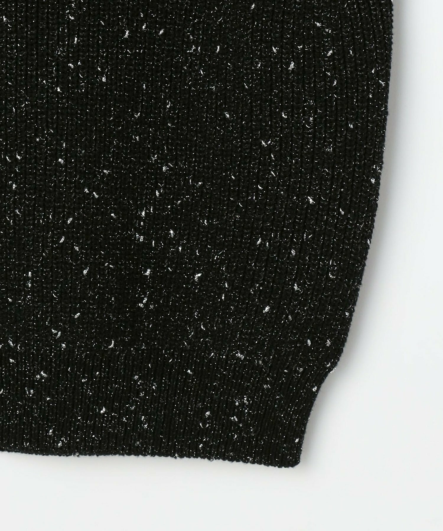 【L'EQUIPE】ラメノットニットジレ 詳細画像 ブラック 15