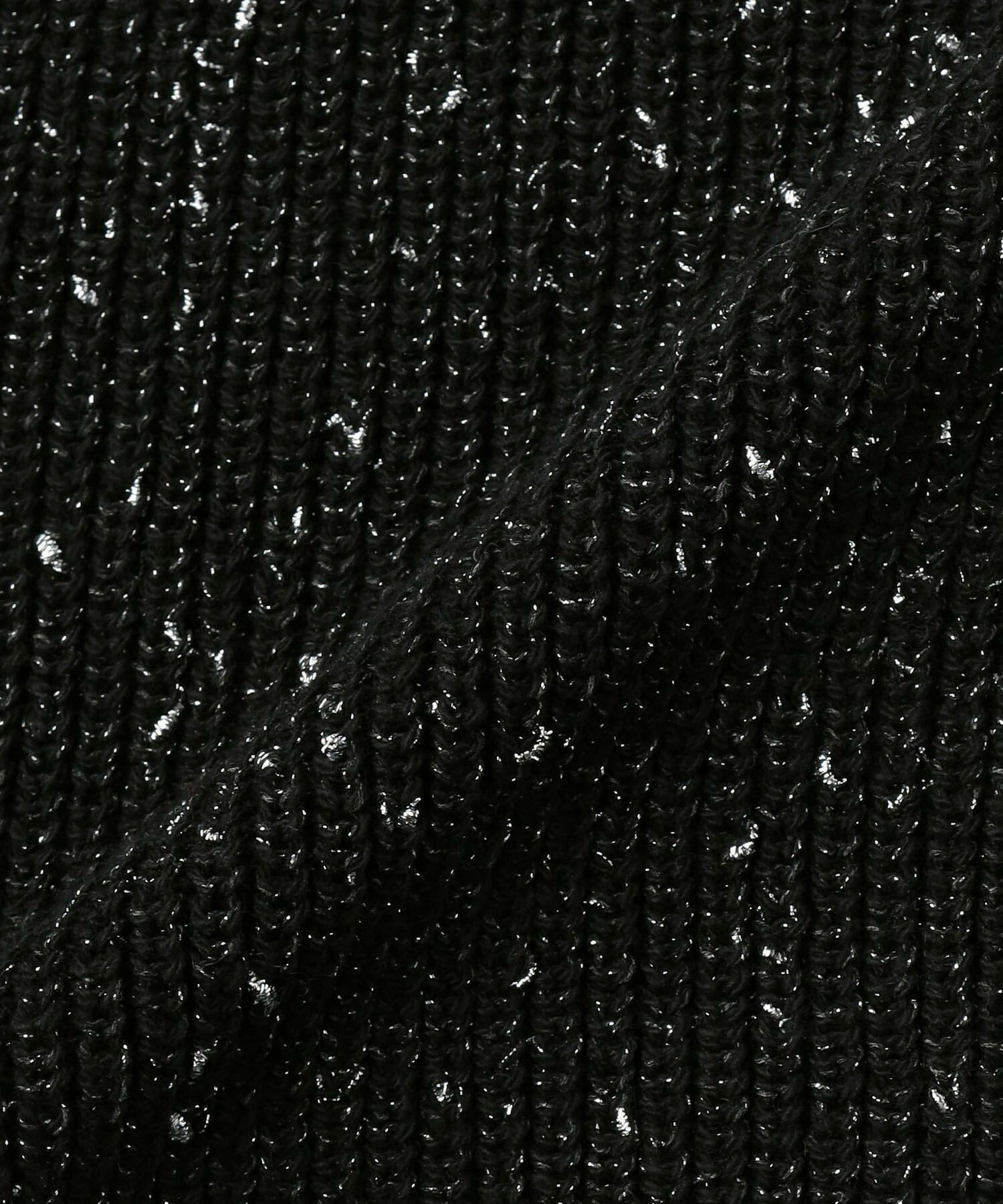 【L'EQUIPE】ラメノットニットジレ 詳細画像 ブラック 16