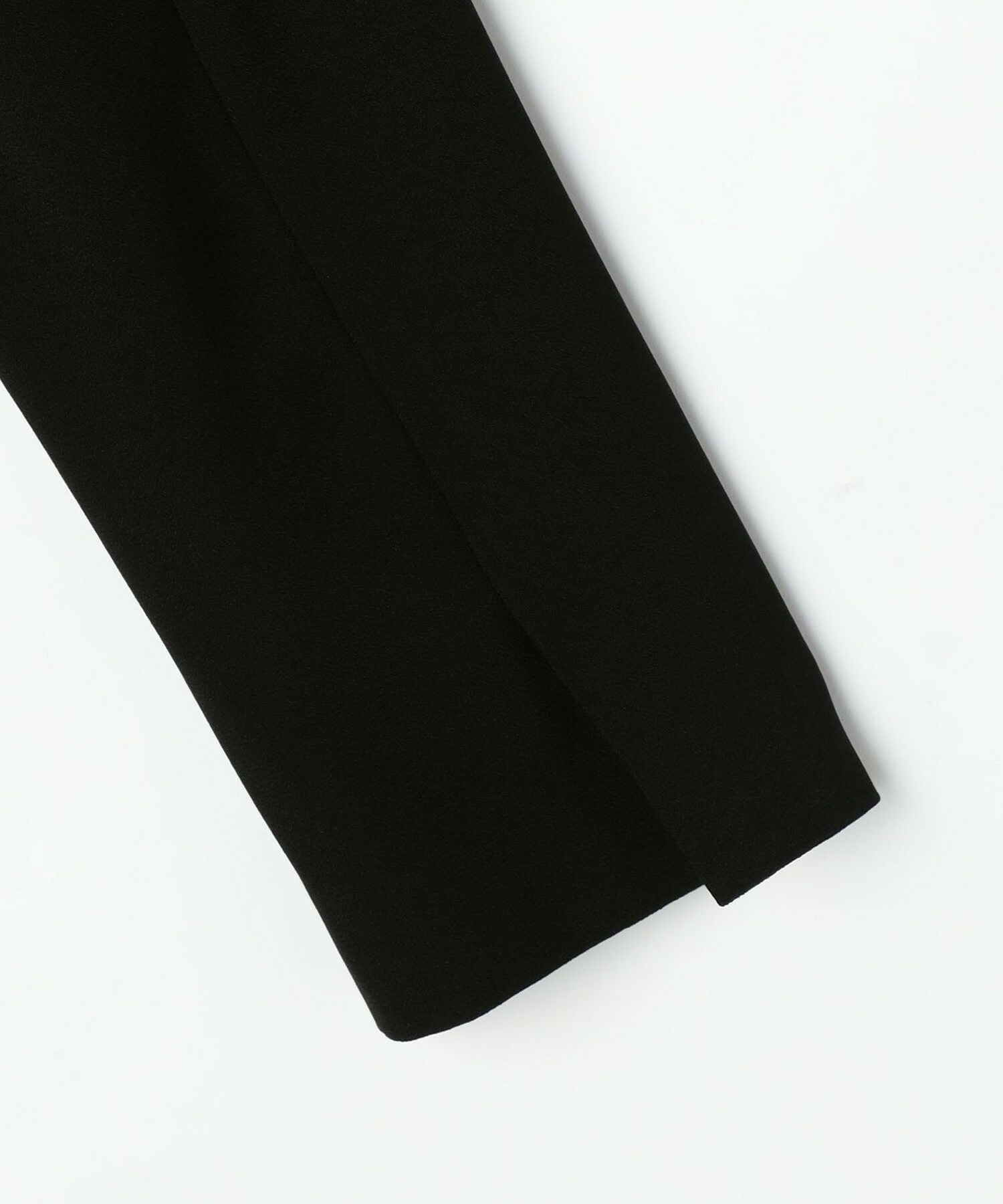 【L'EQUIPE】バックサテンノーカラージャケット 詳細画像 ブラック 12