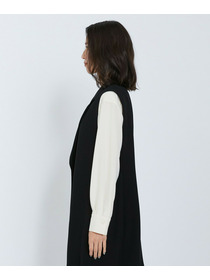 【L'EQUIPE】バックサテンテーラードカラージレ 詳細画像 ブラック 7