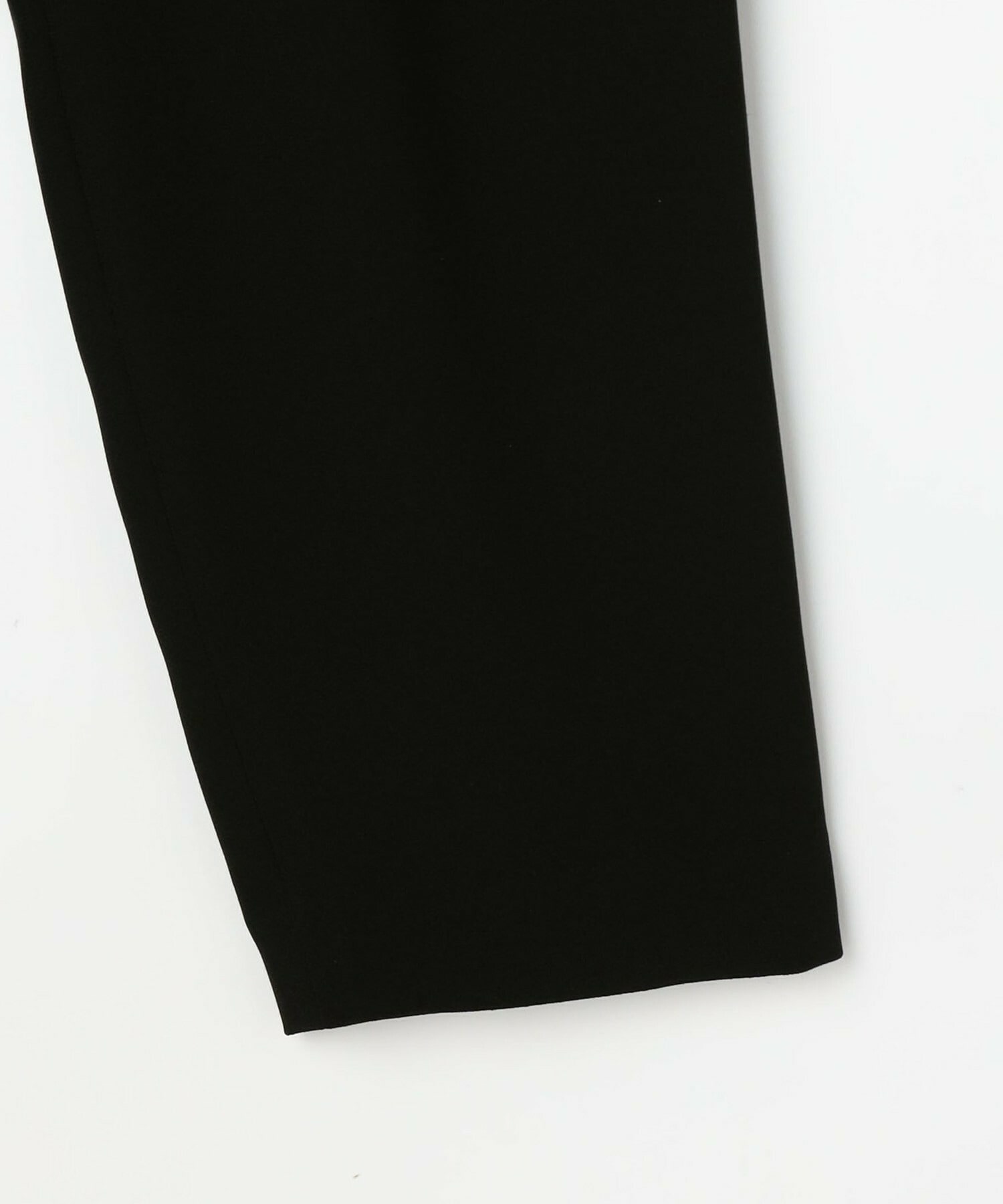 【L'EQUIPE】バックサテンラップテーパードパンツ 詳細画像 ブラック 19