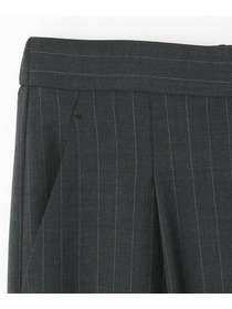 【L'EQUIPE】【Lサイズ】2wayピンストライプパンツ 詳細画像 チャコールグレー 20