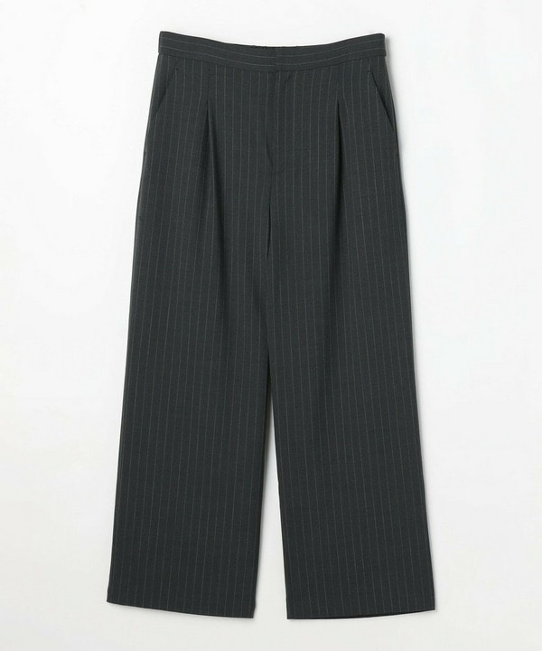 【Lサイズ】2wayピンストライプパンツ 詳細画像 チャコールグレー 1