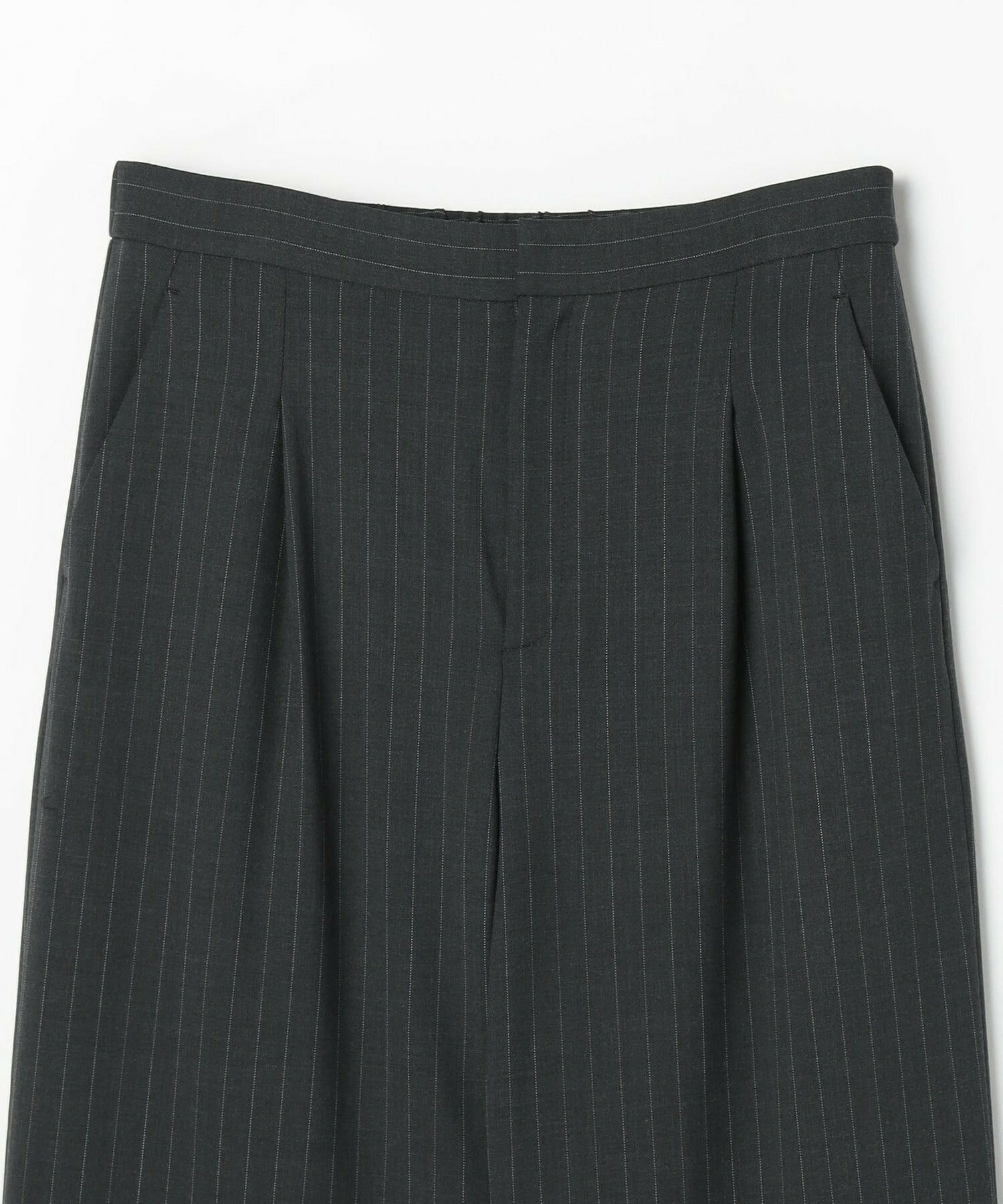 【L'EQUIPE】【Lサイズ】2wayピンストライプパンツ 詳細画像 チャコールグレー 19