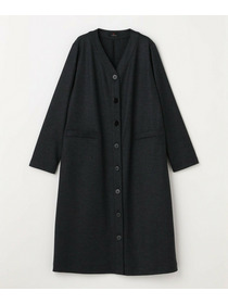 【L'EQUIPE】【Lサイズ】圧縮スムースワンピース 詳細画像 チャコールグレー 6