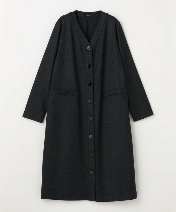 【L'EQUIPE】【Lサイズ】圧縮スムースワンピース