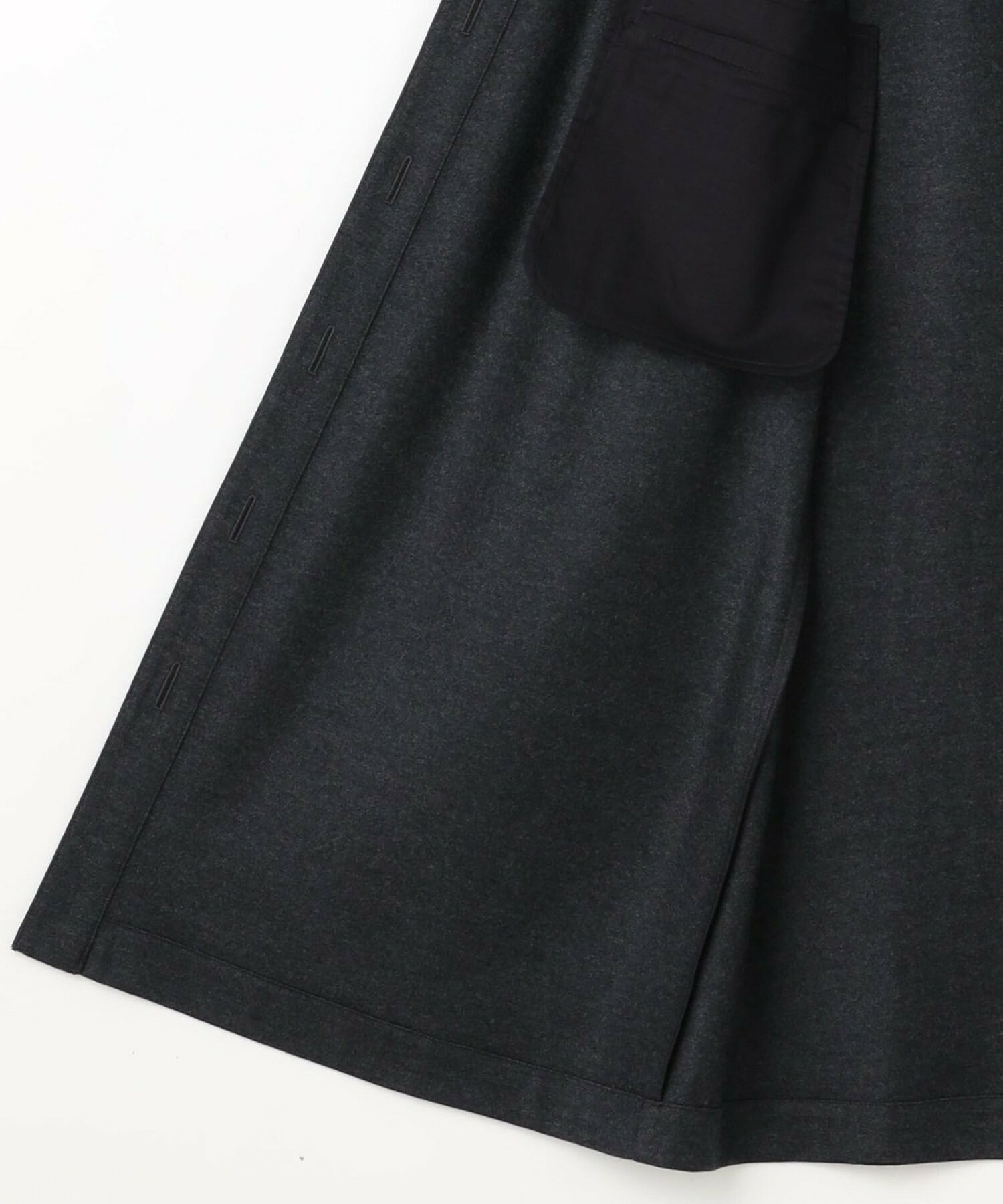 【L'EQUIPE】【Lサイズ】圧縮スムースワンピース 詳細画像 チャコールグレー 11