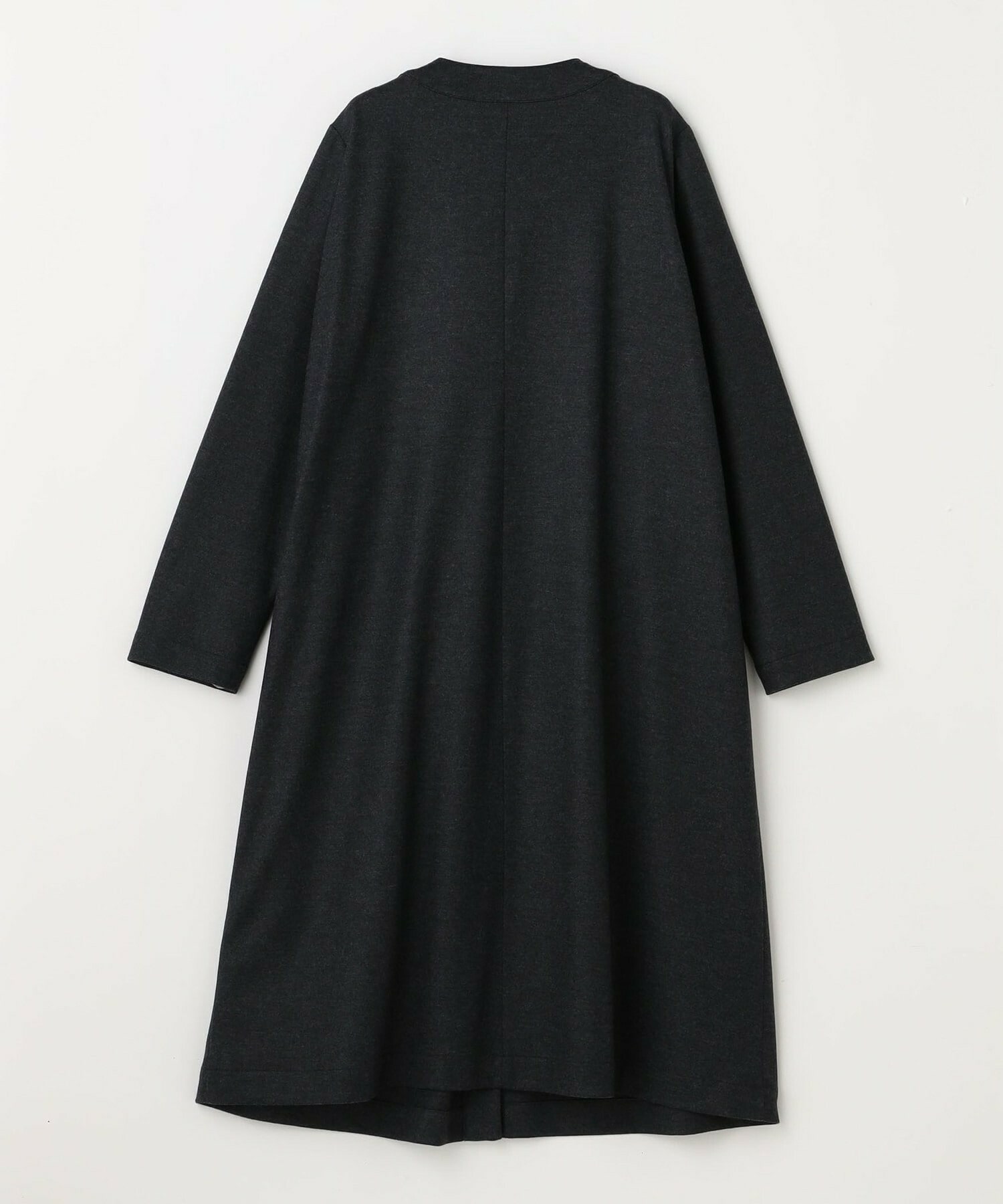 【L'EQUIPE】【Lサイズ】圧縮スムースワンピース 詳細画像 チャコールグレー 7