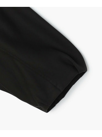 【endalence】強撚ダブルクロスドレス 詳細画像 ブラック 3