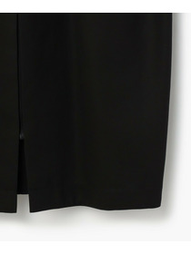 【endalence】強撚ダブルクロスドレス 詳細画像 ブラック 5