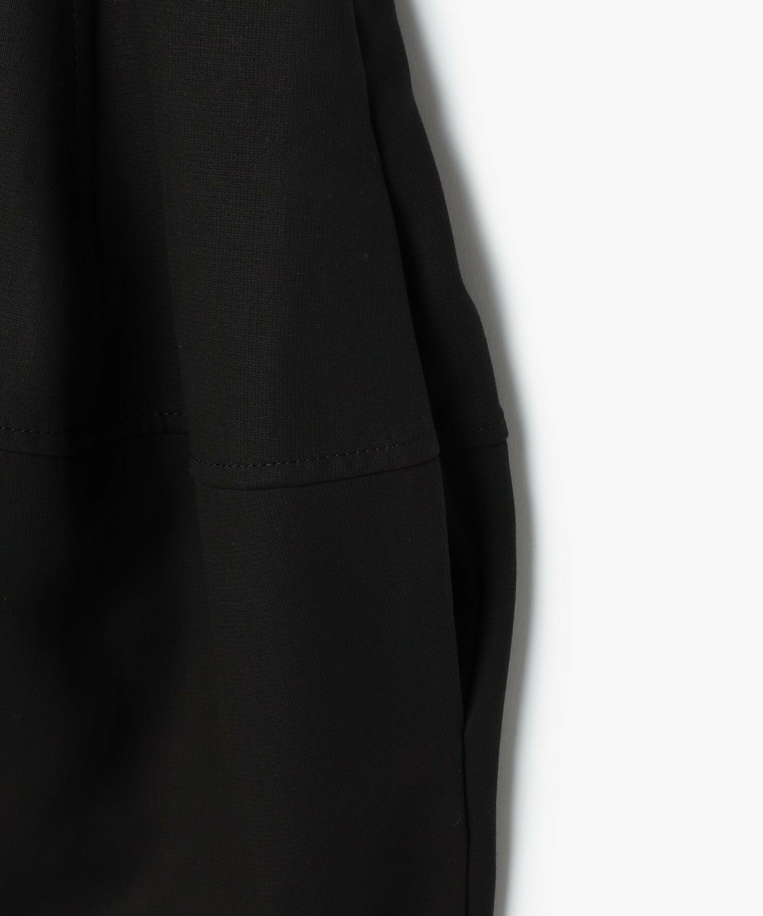 【endalence】強撚ダブルクロスドレス 詳細画像 ブラック 4