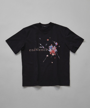 【endalence】 endalence×Yuta OkudaコラボレーションTシャツ＜オリジナルロゴ＞ 詳細画像 ブラック 1