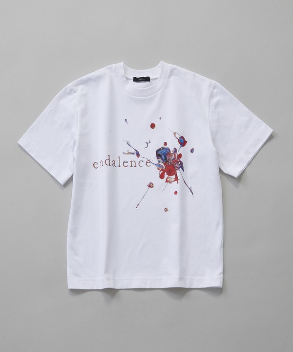  endalence×Yuta OkudaコラボレーションTシャツ＜オリジナルロゴ＞ 詳細画像 ホワイト 1