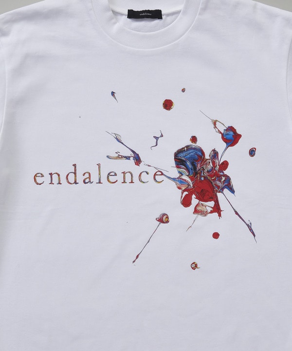  endalence×Yuta OkudaコラボレーションTシャツ＜オリジナルロゴ＞ 詳細画像 ホワイト 2