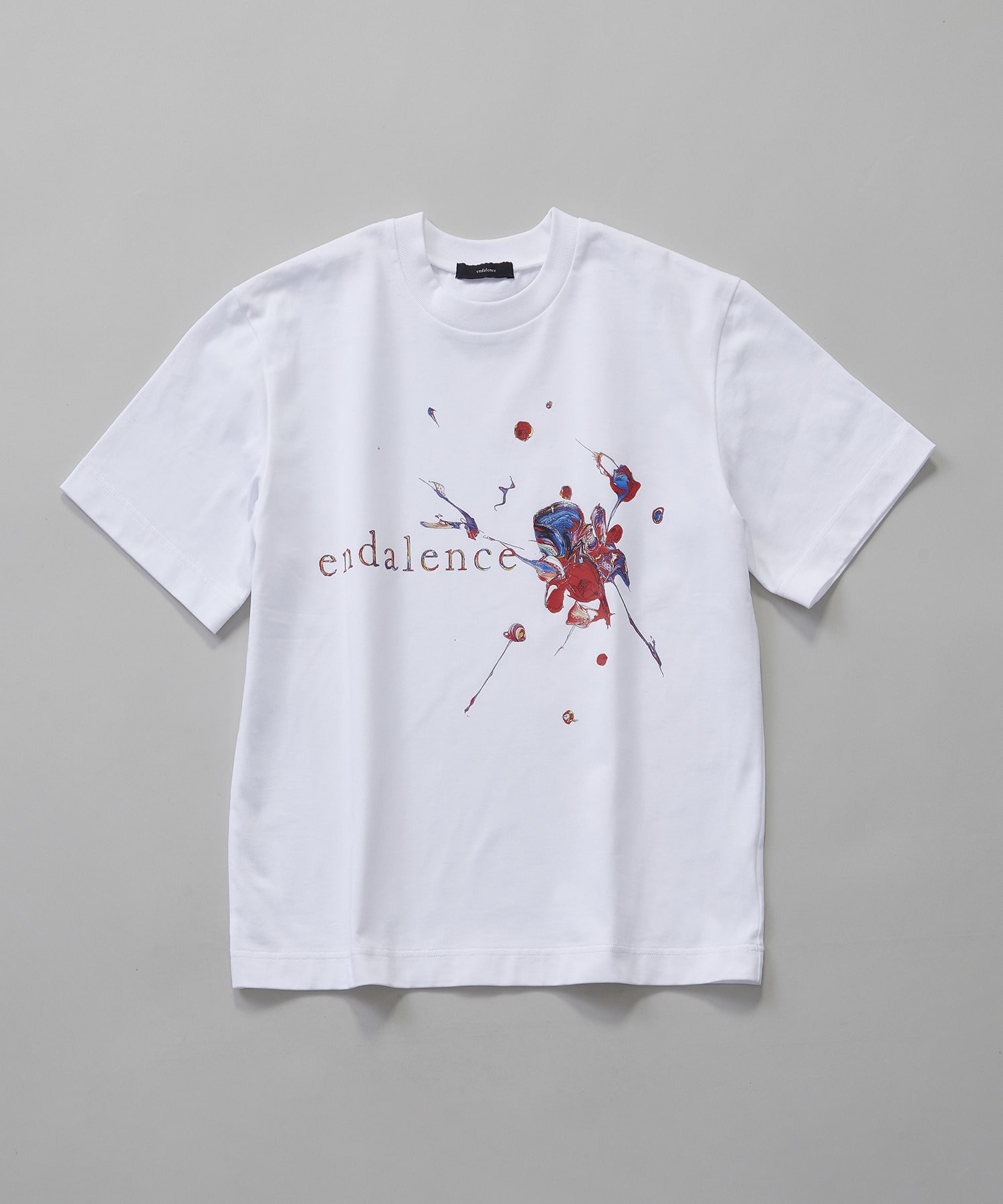 【endalence】 endalence×Yuta OkudaコラボレーションTシャツ＜オリジナルロゴ＞ 詳細画像 ホワイト 1