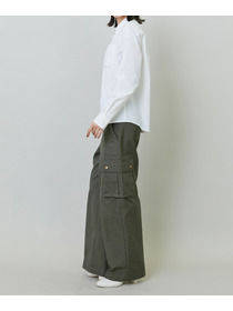 【endalence】スパンタイプライターパッカリングシャツ 詳細画像 ネイビー 4