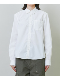 【endalence】スパンタイプライターパッカリングシャツ 詳細画像 ネイビー 5