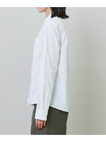 【endalence】スパンタイプライターパッカリングシャツ 詳細画像 ネイビー 6