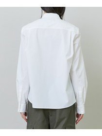 【endalence】スパンタイプライターパッカリングシャツ 詳細画像 ネイビー 7