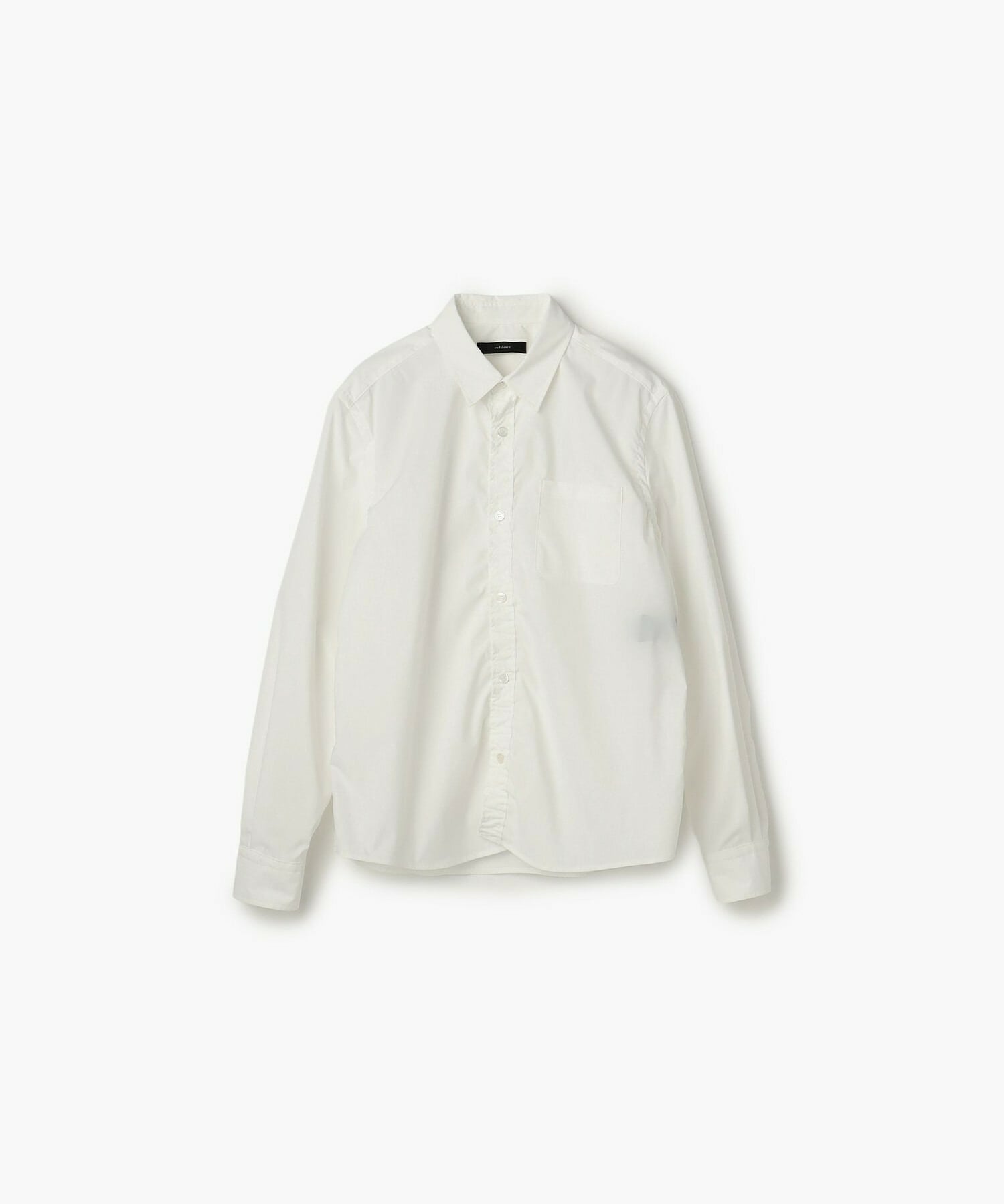 【endalence】スパンタイプライターパッカリングシャツ 詳細画像 ホワイト 1