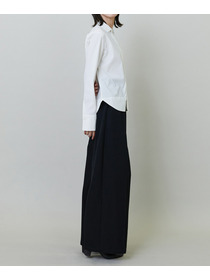 【endalence】スパンタイプライターファスナーシャツ 詳細画像 ネイビー 5