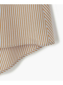 【endalence】C/Sストライプ×タイプライターボウタイブラウス 詳細画像 ブルー系その他 4