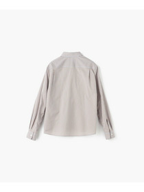 【endalence】C/Sストライプ×タイプライターパッカリングシャツ 詳細画像 ブルー系その他 1