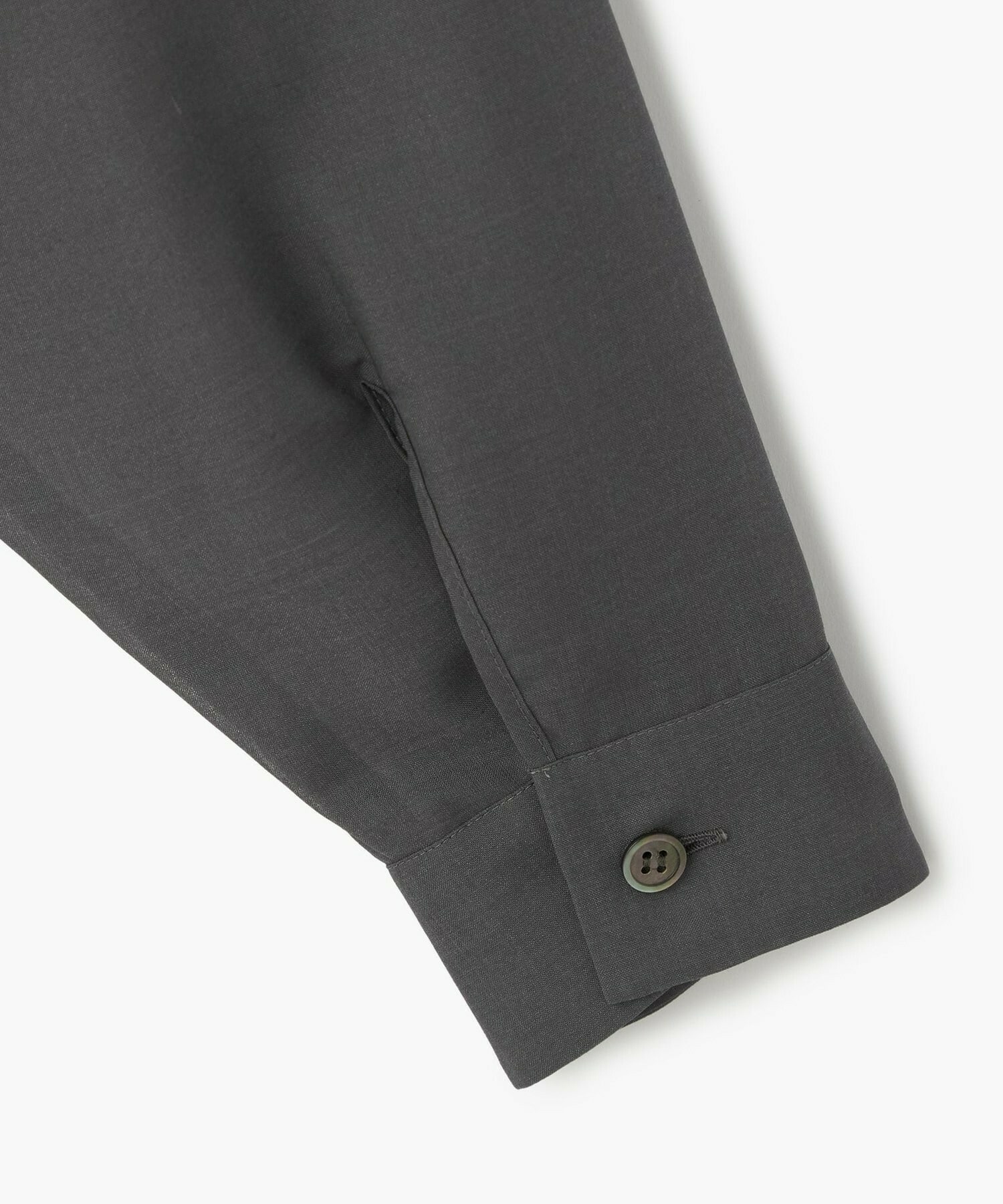 【endalence】Rコットン×シアーウールプルオーバーブラウス 詳細画像 ホワイト 21