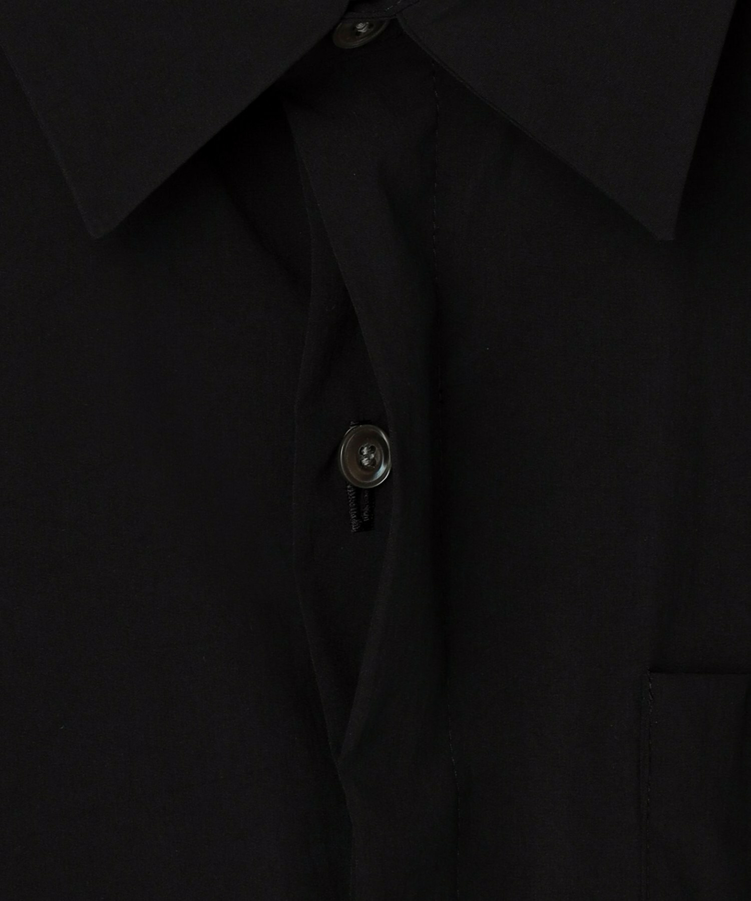 【endalence】スパンタイプライターシャツ 詳細画像 ブラック 5