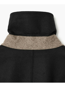 【endalence】Sメルトンノルディック柄スリーブコート 詳細画像 グリーン 14