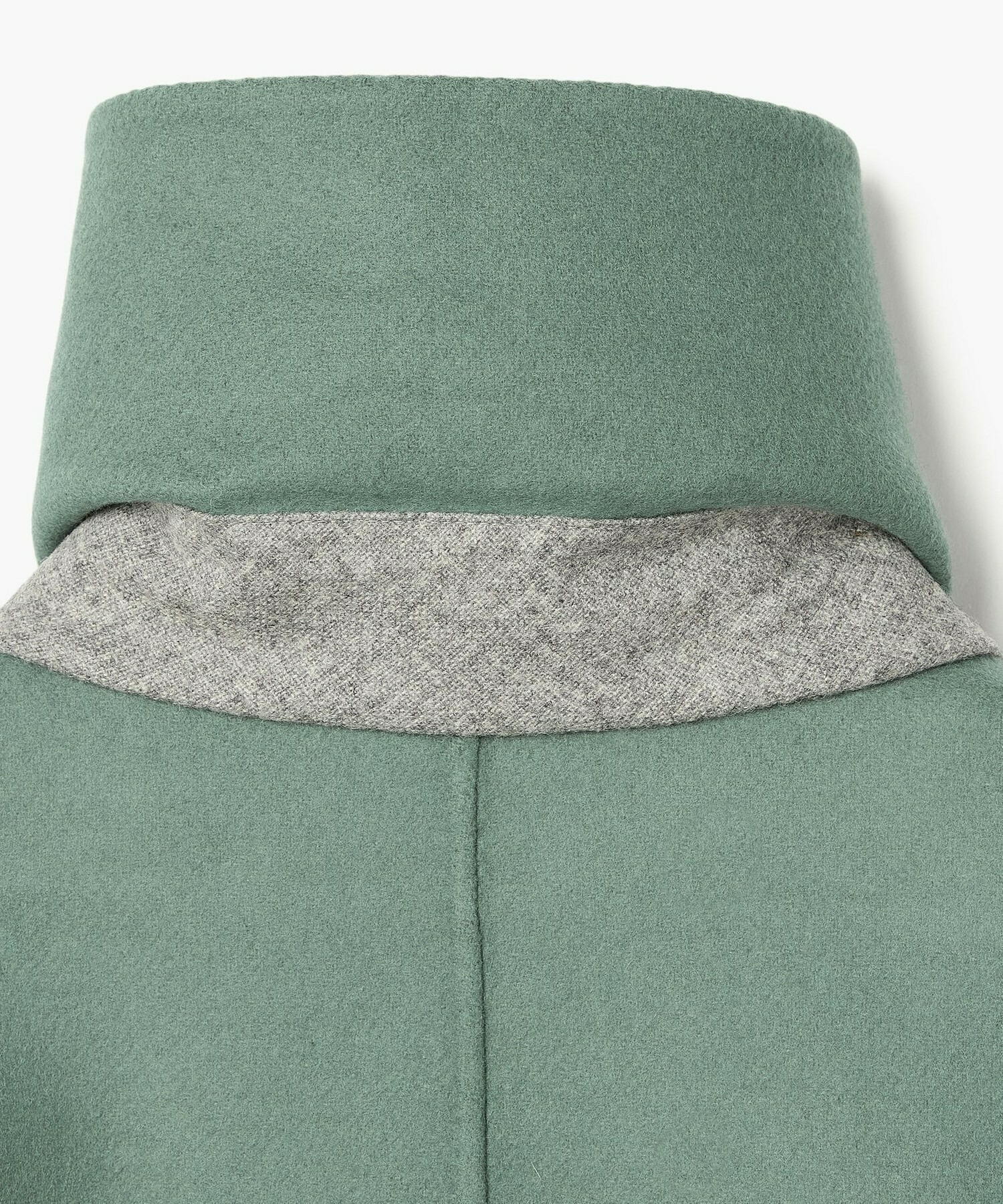 【endalence】Sメルトンノルディック柄スリーブコート 詳細画像 グリーン 30