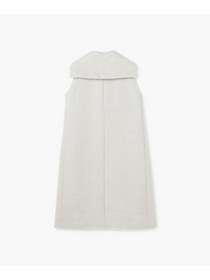 【endalence】エアリーシャギーセーラーカラーロングジレ 詳細画像 モカ 6