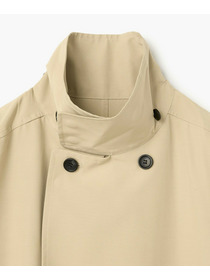 【endalence】リサイクルタフタロングコート 詳細画像 ブラック 10