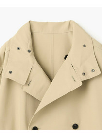 【endalence】リサイクルタフタロングコート 詳細画像 ブラック 11