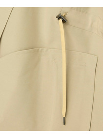 【endalence】リサイクルタフタロングコート 詳細画像 ブラック 14