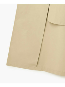 【endalence】リサイクルタフタロングコート 詳細画像 ブラック 16