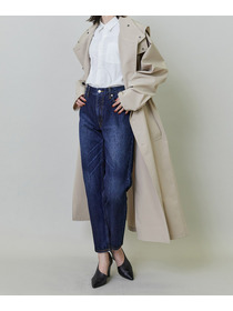 【endalence】リサイクルタフタロングコート 詳細画像 ブラック 2