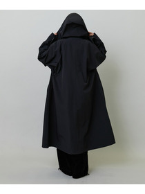 【endalence】リサイクルタフタロングコート 詳細画像 ブラック 21