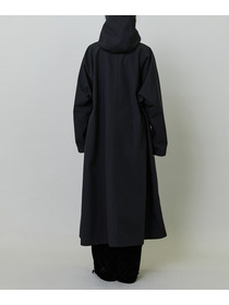 【endalence】リサイクルタフタロングコート 詳細画像 ブラック 25