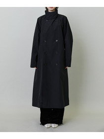 【endalence】リサイクルタフタロングコート 詳細画像 ブラック 28