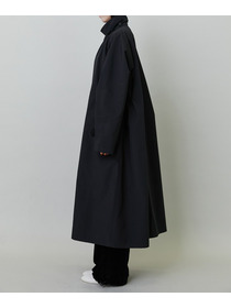 【endalence】リサイクルタフタロングコート 詳細画像 ブラック 29